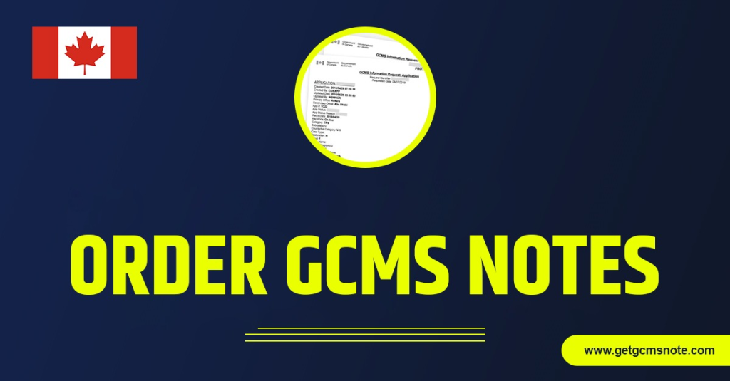 Order GCMS Notes